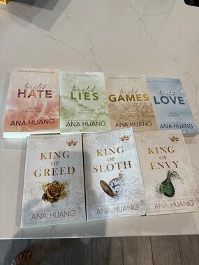 Twisted Series & King Quartet Paperback Book Set - Pastel Covers